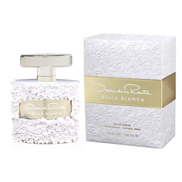 Oscar de la Renta BELLA BLANCA Eau de Parfum Floral para Mujer, Fragancia Fresca y Elegante con Notas Amaderadas, Vaporizador 100 ml 1 Oscar de la Renta BELLA BLANCA Eau de Parfum Floral para Mujer, Fragancia Fresca y Elegante con Notas Amaderadas, Vaporizador 100 ml 1