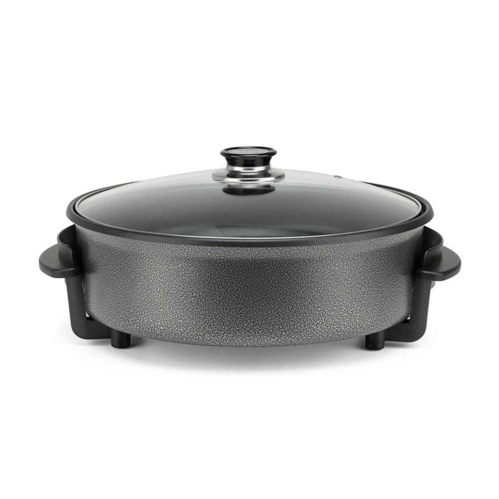 Orbegozo Olla Eléctrica PZ 3670 1500W Capacidad 5L Cocina Fácil Sana Freír Guisar Asar Paellas Tortillas Pizzas