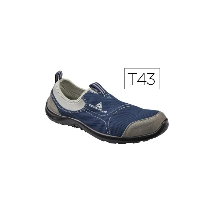 Deltaplus Zapatos de Seguridad Light Walkers Poliéster y Algodón Puntera Acero Inoxidable Antiestático Antideslizante Azul Marino Talla 43 0 Deltaplus Zapatos de Seguridad Light Walkers Poliéster y Algodón Puntera Acero Inoxidable Antiestático Antideslizante Azul Marino Talla 43 0