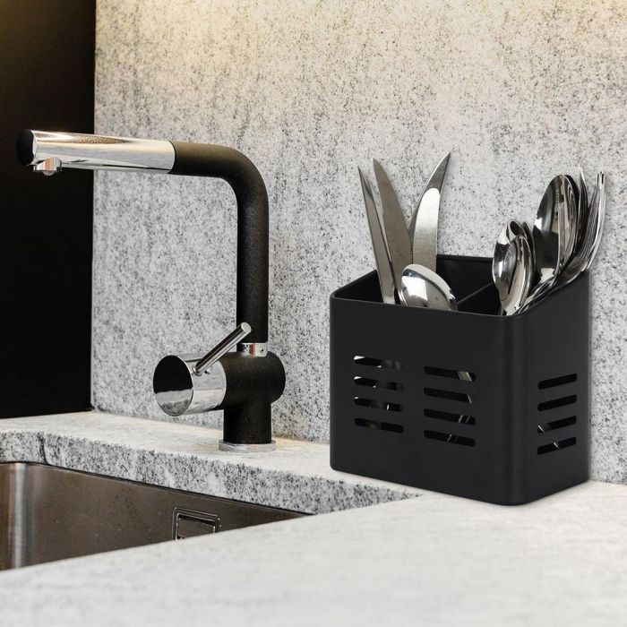 Je cherche une Idee Escurrecubiertos 16x9x13Cm Metal 6 Je cherche une Idee Escurrecubiertos 16x9x13Cm Metal 6