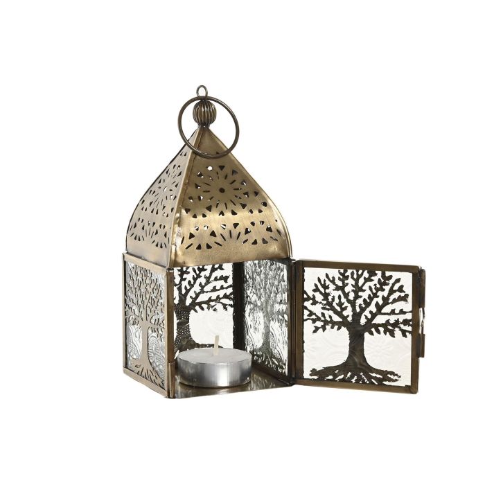 Farola Arabe DKD Home Decor Dorado 8 x 17 x 8 cm (6 Unidades) 2 Farola Arabe DKD Home Decor Dorado 8 x 17 x 8 cm (6 Unidades) 2