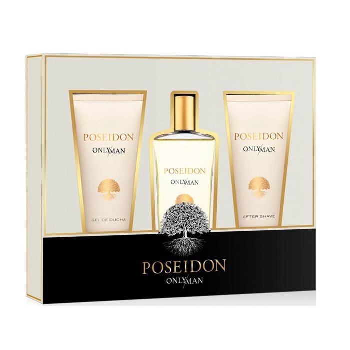 POSEIDON Only Man Eau de Toilette 300 ml + After Shave + Gel de Baño POSEIDON Only Man Eau de Toilette 300 ml + After Shave + Gel de Baño