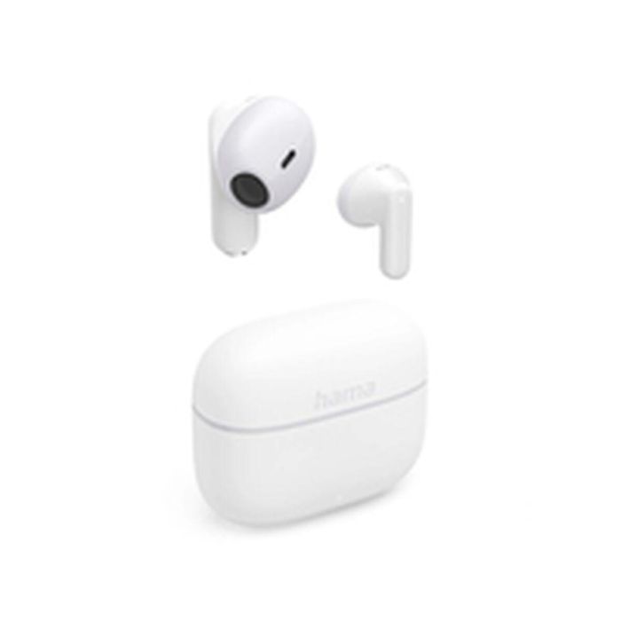 Auriculares Inalámbricos con Estuche de Carga Hama 00221753 Blanco 1 Auriculares Inalámbricos con Estuche de Carga Hama 00221753 Blanco 1