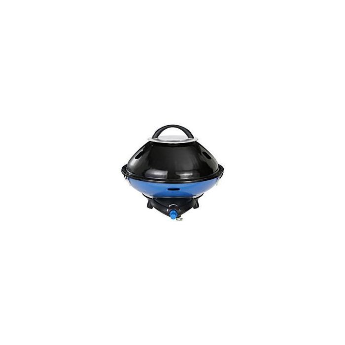 CAMPINGAZ Party Grill 600 R - Hornillo de Camping de Combustible Líquido, 1 Zona, Peso 10.7 kg, Negro/Azul/Metálico