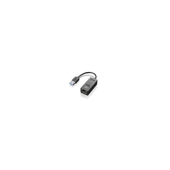 Lenovo ThinkPad USB 3.0 a Ethernet Adapter - Conexión RJ-45 para Notebook y Desktop, ideal para transferencia de archivos