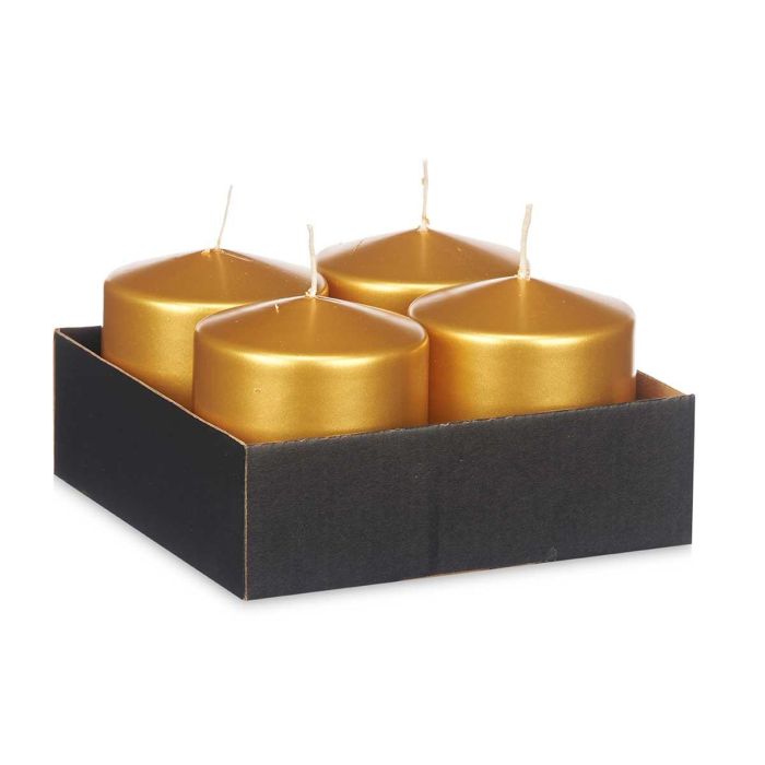 Vela Taco Oro Ancha 10Cm Acorde (12 Unidades) 2 Vela Taco Oro Ancha 10Cm Acorde (12 Unidades) 2