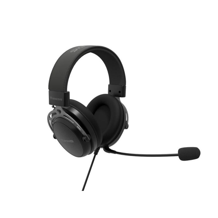 GENESIS Toron 301 Auriculares Gaming Diadema Alámbricos con Micrófono Boom, Drivers 53mm, Ligeros 230g, Conector 3.5mm, Negro 2