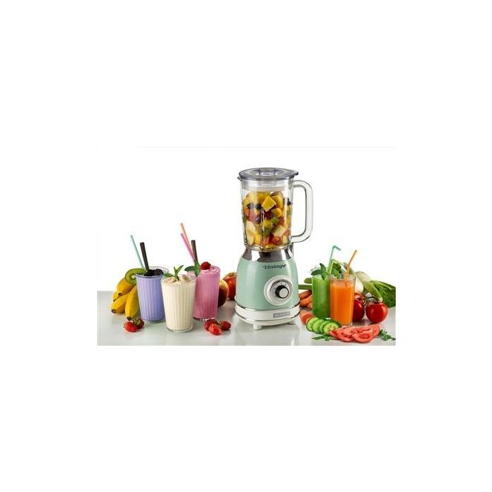 Ariete 583/04 Batidora de Vaso Vintage Verde - 4 Velocidades, Vaso de Vidrio 15 Ariete 583/04 Batidora de Vaso Vintage Verde - 4 Velocidades, Vaso de Vidrio 15