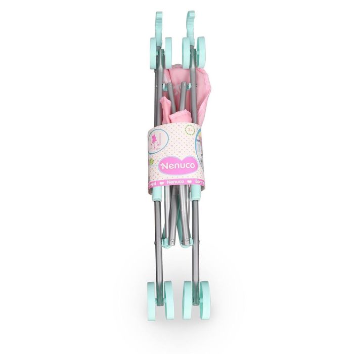 Nenuco Nfn31000 Sillita de Paseo de Metal Desplegable para Muñecos con Cinturón Ajustable Pastel 1 Nenuco Nfn31000 Sillita de Paseo de Metal Desplegable para Muñecos con Cinturón Ajustable Pastel 1