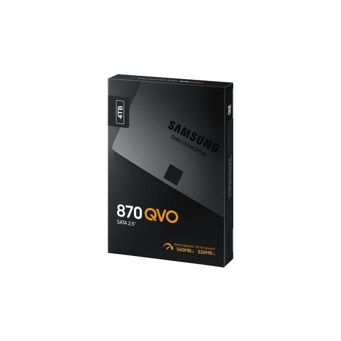 Samsung MZ-77Q4T0BW Unidad SSD Interna 870 QVO 4TB 2.5'' SATA III QLC para PC 7 Samsung MZ-77Q4T0BW Unidad SSD Interna 870 QVO 4TB 2.5'' SATA III QLC para PC 7