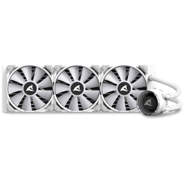 K Sharkoon S90 RGB White AIO 360mm White 11