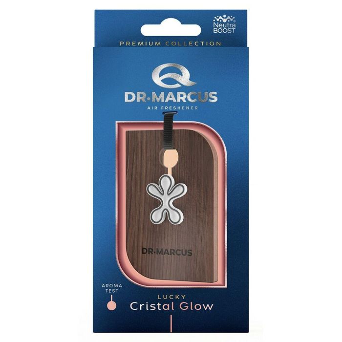 Ambientador para Coche Dr Marcus Lucky Crystal Glow Madera Plástico Fragancia Colgante