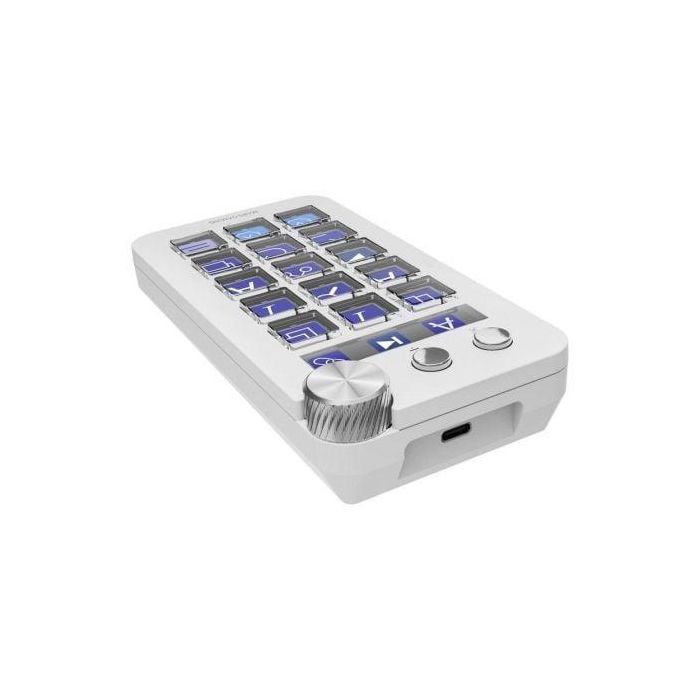 Control Deck Mars Gaming MSD-NEO/ 15 Teclas LCD/ 1 Rueda/ 2 Botones/ Blanco 2