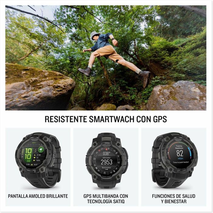 Garmin Instinct E Smartwatch GPS Multideporte Resistente 10 ATM 45mm | Monitorización Salud MIL-STD-810 19 Garmin Instinct E Smartwatch GPS Multideporte Resistente 10 ATM 45mm | Monitorización Salud MIL-STD-810 19