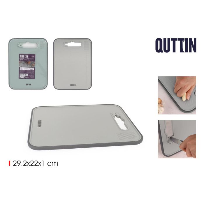 Tabla de cortar con afilador Quttin 29.2 x 22 cm (24 Unidades) Tabla de cortar con afilador Quttin 29.2 x 22 cm (24 Unidades)