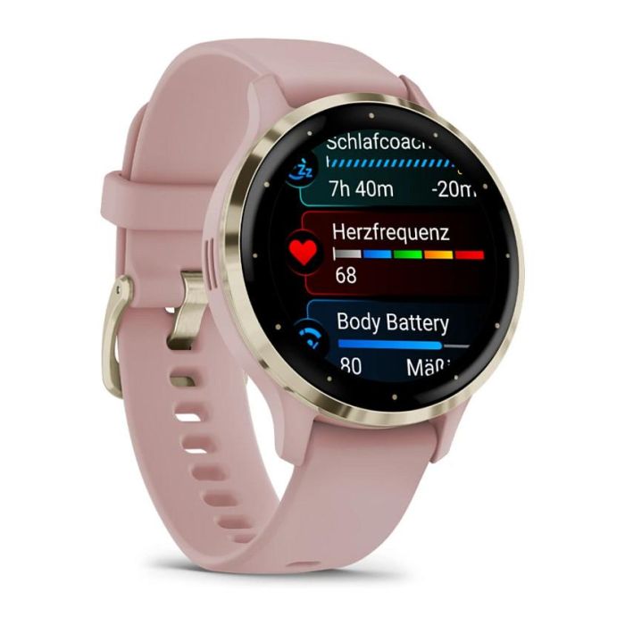 Garmin Venu 3S Dust Rose/Soft Gold Reloj Inteligente AMOLED Táctil GPS 1.2" 8GB 5 ATM Unisex 2 Garmin Venu 3S Dust Rose/Soft Gold Reloj Inteligente AMOLED Táctil GPS 1.2" 8GB 5 ATM Unisex 2