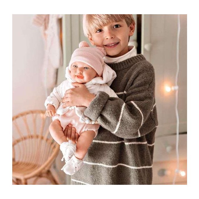 Muñecas Arias Muñeca Reborn 45 cm Elba c/Manta 11
