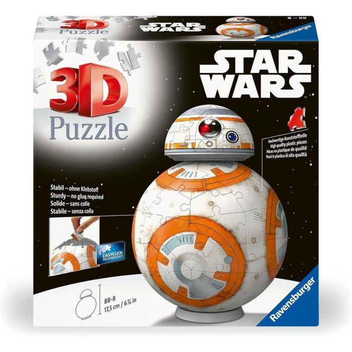 Puzzle 3D BB8 Star Wars 104pzs 1 Puzzle 3D BB8 Star Wars 104pzs 1