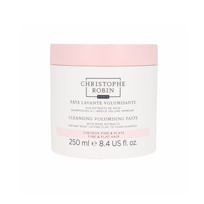 Christophe Robin Cleansing Volumizing Paste With Pure Rassoul Clay And Rose Extracts 250 mL