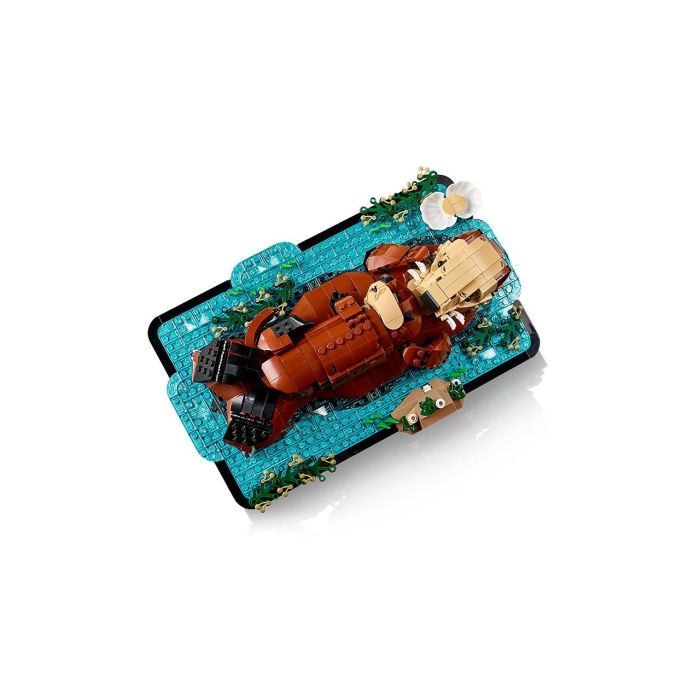 LEGO Ideas 21366 Nutrias Marinas a Flote Set de Construcción de 1234 Piezas para Adultos +18