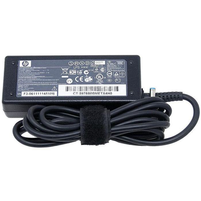 HP Smart AC power adapter (65 watt) - 4.5mm barrel connector, non-power factor correcting (NPFC) - Requires 3-wire AC power cord with C5 connector HP Smart AC power adapter (65 watt) - 4.5mm barrel connector, non-power factor correcting (NPFC) - Requires 3-wire AC power cord with C5 connector