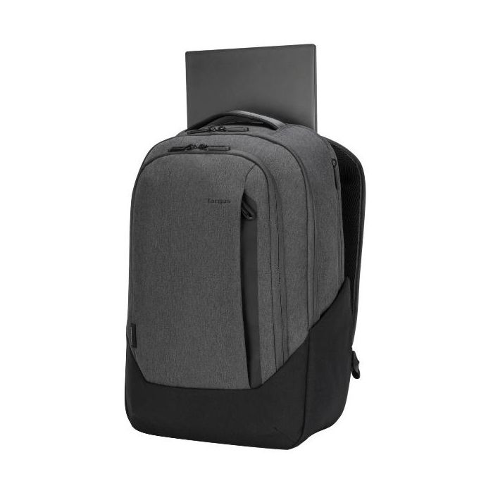 Targus Hero Backpack Ecosmart Mochila para portátil 15.6" Gris Material ECO 300 Cremallera