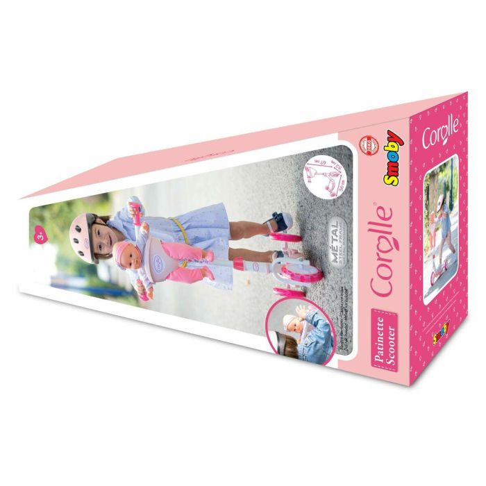 Smoby SMO3032167509239 Scooter Corolle 3 Ruedas para Niños de 3 Años 2