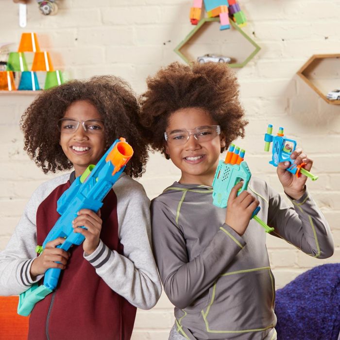 Hasbro F6146 Nerf Elite 2.0 Tactical Pack: 3 Lanzadores Blaster de Dardos y 20 Dardos Elite de Espuma para Niños +8 Años 3 Hasbro F6146 Nerf Elite 2.0 Tactical Pack: 3 Lanzadores Blaster de Dardos y 20 Dardos Elite de Espuma para Niños +8 Años 3