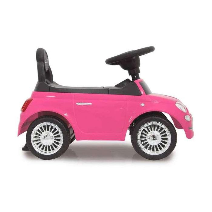 Ociotrends Correpasillos Fiat 500 Rosa 61x38.30x28 cm con Luces y Sonidos 2