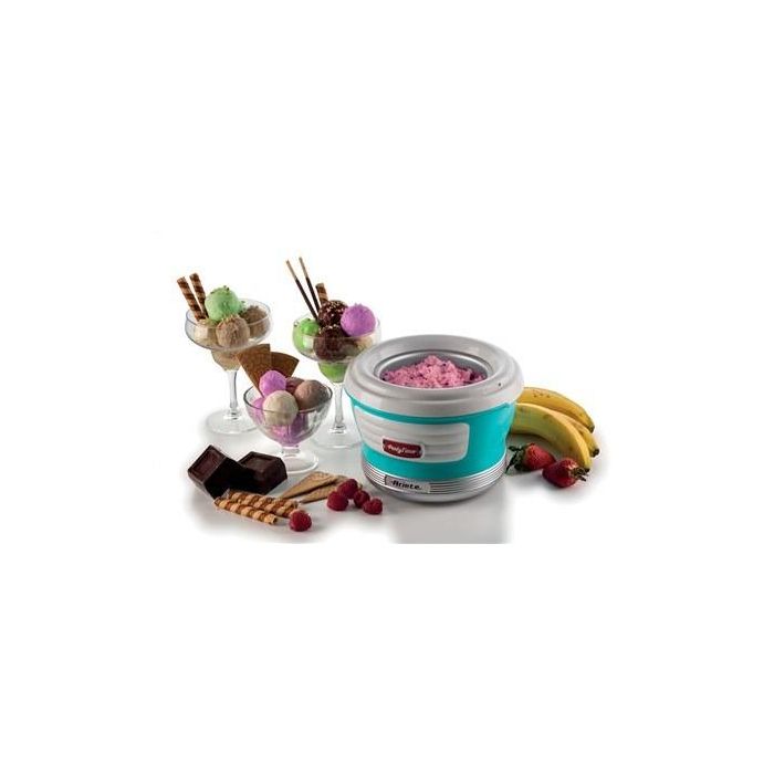 Ariete 643/01 Heladera Eléctrica Party Time Azul 1.5L para Hacer Helados Caseros 4