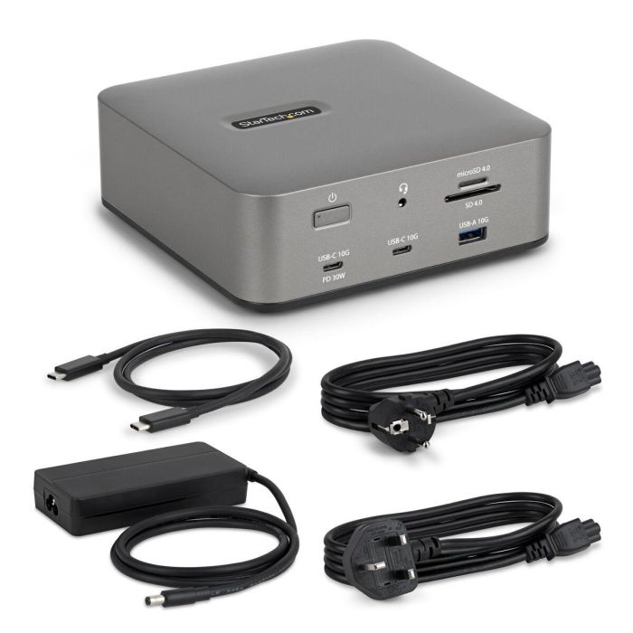 Hub USB Startech 215UE-TB5USB4DOCK Gris 2 Hub USB Startech 215UE-TB5USB4DOCK Gris 2