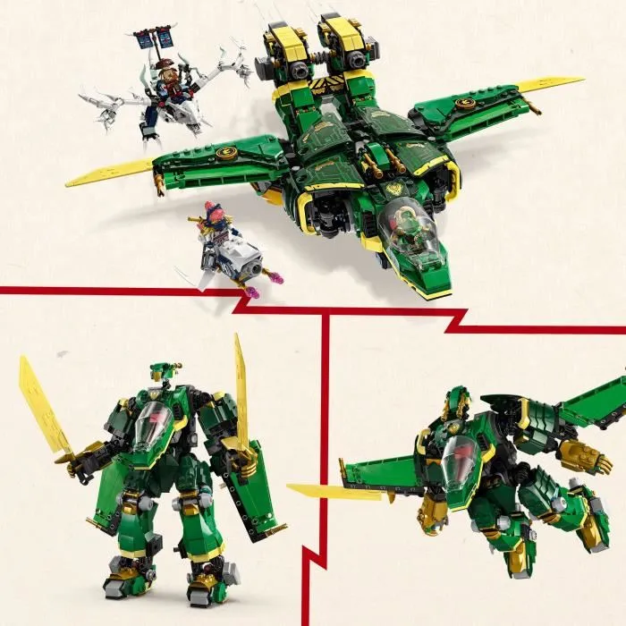 Lego 71845 Lloyd's Mech-Blade - Set de construcción LEGO NINJAGO para niños de 9 años en adelante 2