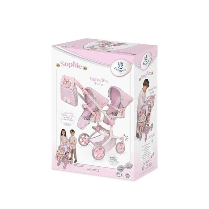 Silla gemelar plegable -novedad - multiposicion para muñecas de hasta 52 cm. 12 Silla gemelar plegable -novedad - multiposicion para muñecas de hasta 52 cm. 12