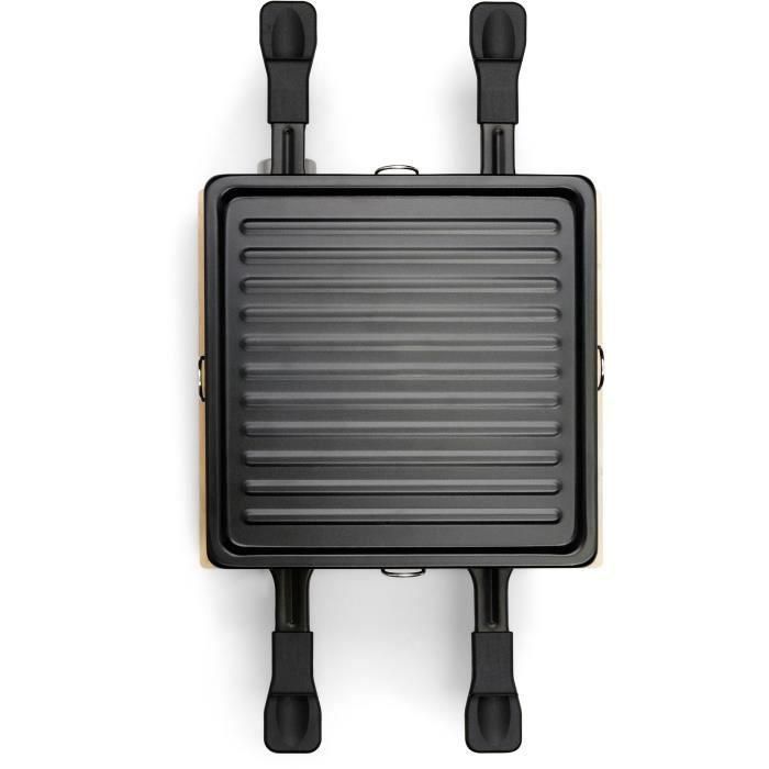 Raclette para 4 personas - LIVOO - DOC311 - 800W - 4 personas - Bandeja grill antiadherente extraíble - Termostato regulable 2 Raclette para 4 personas - LIVOO - DOC311 - 800W - 4 personas - Bandeja grill antiadherente extraíble - Termostato regulable 2