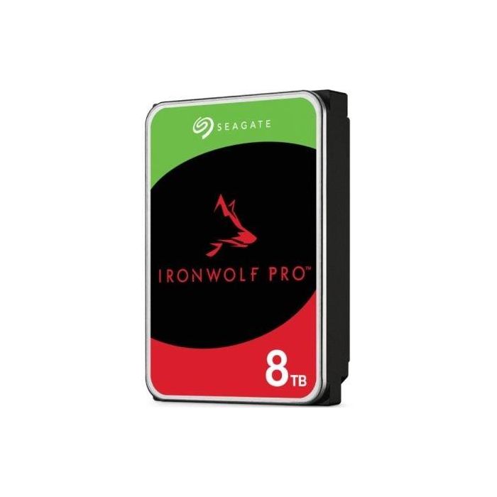 Seagate ST8000NT001 IronWolf Pro Disco Duro Interno 8TB 3.5" Serial ATA III 7200 RPM 256MB para NAS 1