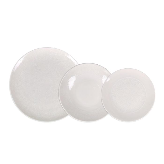 Vajilla de porcelana Corunya 12 piezas color marfil - Santa Clara 3 Vajilla de porcelana Corunya 12 piezas color marfil - Santa Clara 3