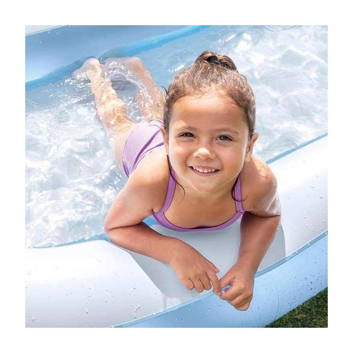 Piscina hinchable bebé rectangular (capacidad 90 litros) (+2 años) 166x100x25cm 2 Piscina hinchable bebé rectangular (capacidad 90 litros) (+2 años) 166x100x25cm 2