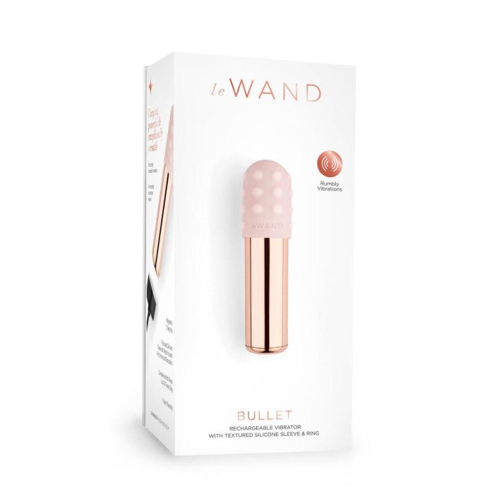 Bala Vibradora Le Wand Rosa Rosa Dorado 4 Bala Vibradora Le Wand Rosa Rosa Dorado 4