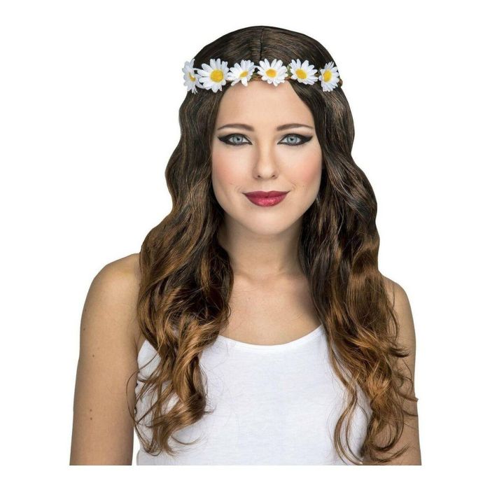Peluca hippie larga mujer 150 g Peluca hippie larga mujer 150 g