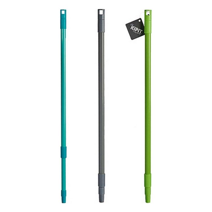 Palo para Escoba Kipit CC16890-B Metal Plástico 120 cm Extensible (12 Unidades) 2 Palo para Escoba Kipit CC16890-B Metal Plástico 120 cm Extensible (12 Unidades) 2