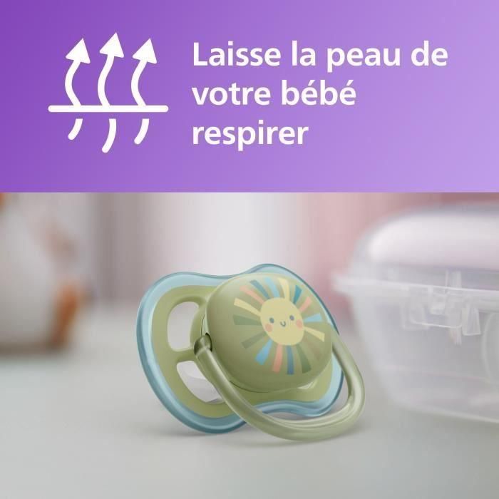 Caja Discovery - PHILIPS AVENT - Biberón Natural 3.0 - 125 ml + Chupete Ultra Air 0-6 meses 3 Caja Discovery - PHILIPS AVENT - Biberón Natural 3.0 - 125 ml + Chupete Ultra Air 0-6 meses 3