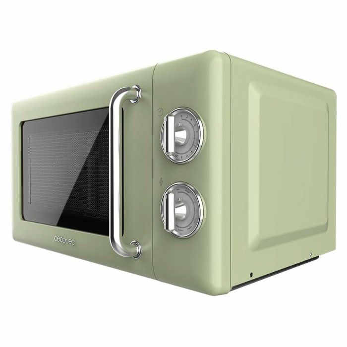 Microondas Cecotec Proclean 3110 Retro Verde 700 W 20 L 1 Microondas Cecotec Proclean 3110 Retro Verde 700 W 20 L 1