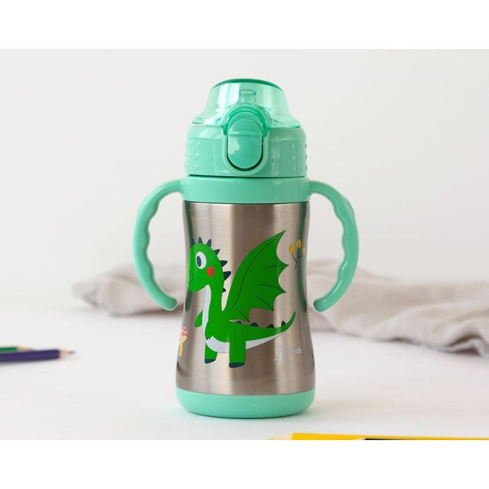 Botella Entrenamiento Dragón Verde 280 mL Acero Inoxidable 280 mL 0 Botella Entrenamiento Dragón Verde 280 mL Acero Inoxidable 280 mL 0