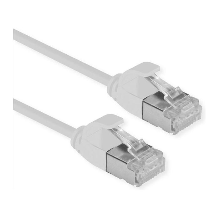 ROLINE Cable de Red Patch 21.15.3305, Cat6a U/FTP (STP) Blindado, 2m, RJ-45 a RJ-45, Gris, para Datacenter ROLINE Cable de Red Patch 21.15.3305, Cat6a U/FTP (STP) Blindado, 2m, RJ-45 a RJ-45, Gris, para Datacenter