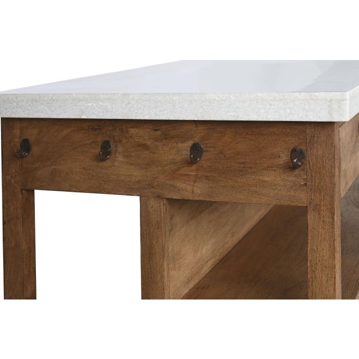 Isla Cocina Cottage DKD Home Decor Marron Blanco 77 x 92 x 147 cm 8 Isla Cocina Cottage DKD Home Decor Marron Blanco 77 x 92 x 147 cm 8