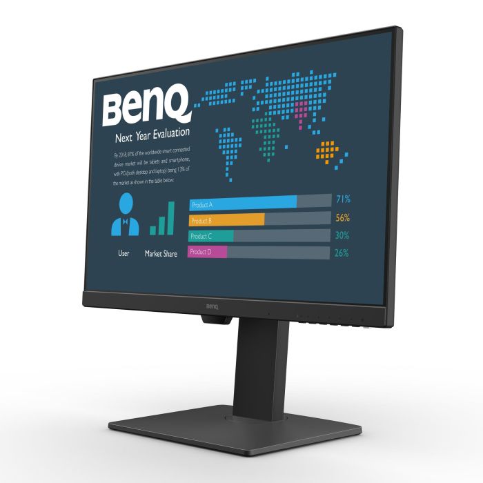 Monitor BenQ Business Bl2786Tc 27” Ips 1080P, Fhd, Usb-C (65W), 100Hz, Eye-Care, Ergonómico, Hub Usb, 99% Srgb, Hdmi, Dp, Tüv 4