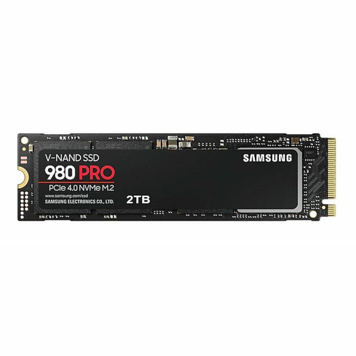 Samsung 2TB, M.2, NVMe, PCIe Gen 4.0 x4, V-NAND 3-bit MLC, TRIM, S.M.A.R.T, AES 256-bit, 80.15 x 22.15 x 2.38 mm Samsung 2TB, M.2, NVMe, PCIe Gen 4.0 x4, V-NAND 3-bit MLC, TRIM, S.M.A.R.T, AES 256-bit, 80.15 x 22.15 x 2.38 mm