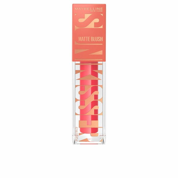 Maybelline Sunkisser Colorete y Bronceador Líquido #30 Pink Mirage, 4.7 ml - Glow Radiante con Vitamina E y Aplicador XXL