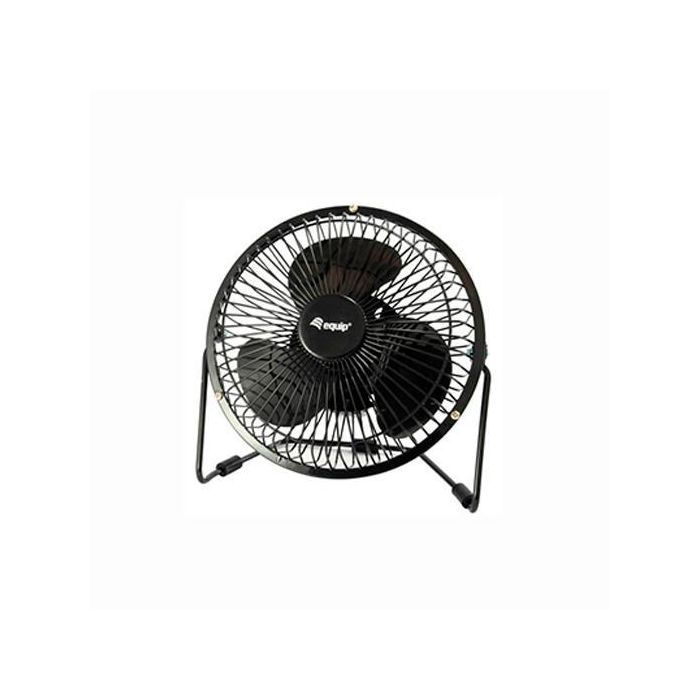 Equip Ventilador De Sobremesa Usb Life 6" Plástico Negro Equip Ventilador De Sobremesa Usb Life 6" Plástico Negro