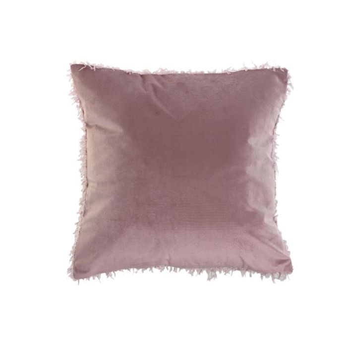 Cojin Chic DKD Home Decor Rosa 45 x 45 cm 1